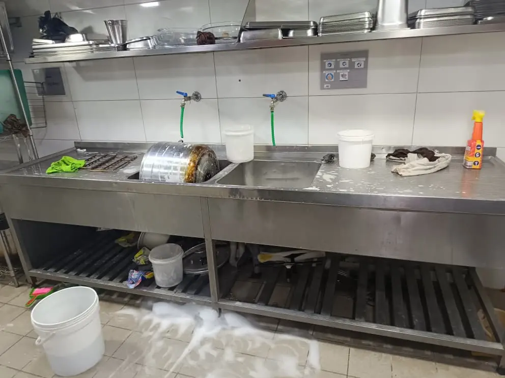 Before cleaning